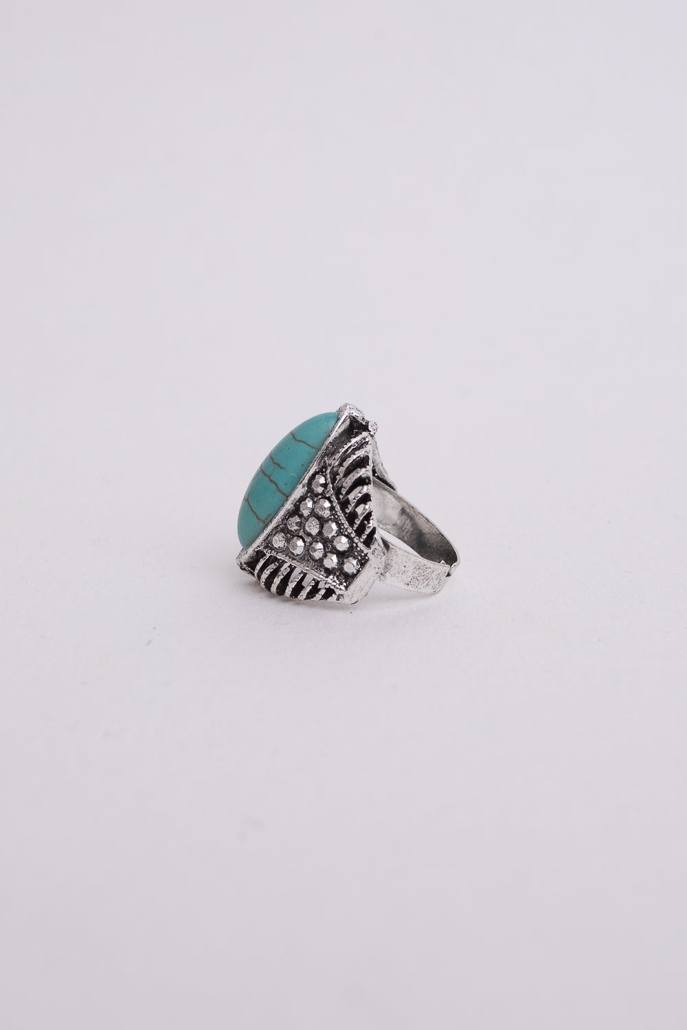 Classic Marquise Turquoise Ring-Soul Flow Apparel