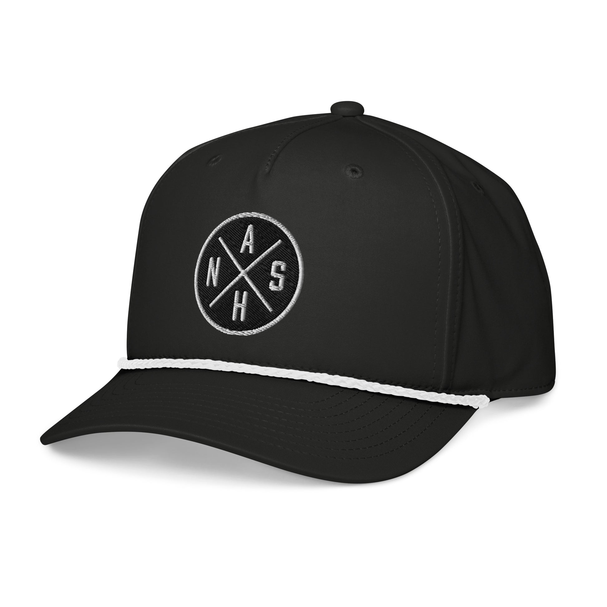 Circled NASH Classic Rope Cap, Nashville Hat-Soul Flow Apparel
