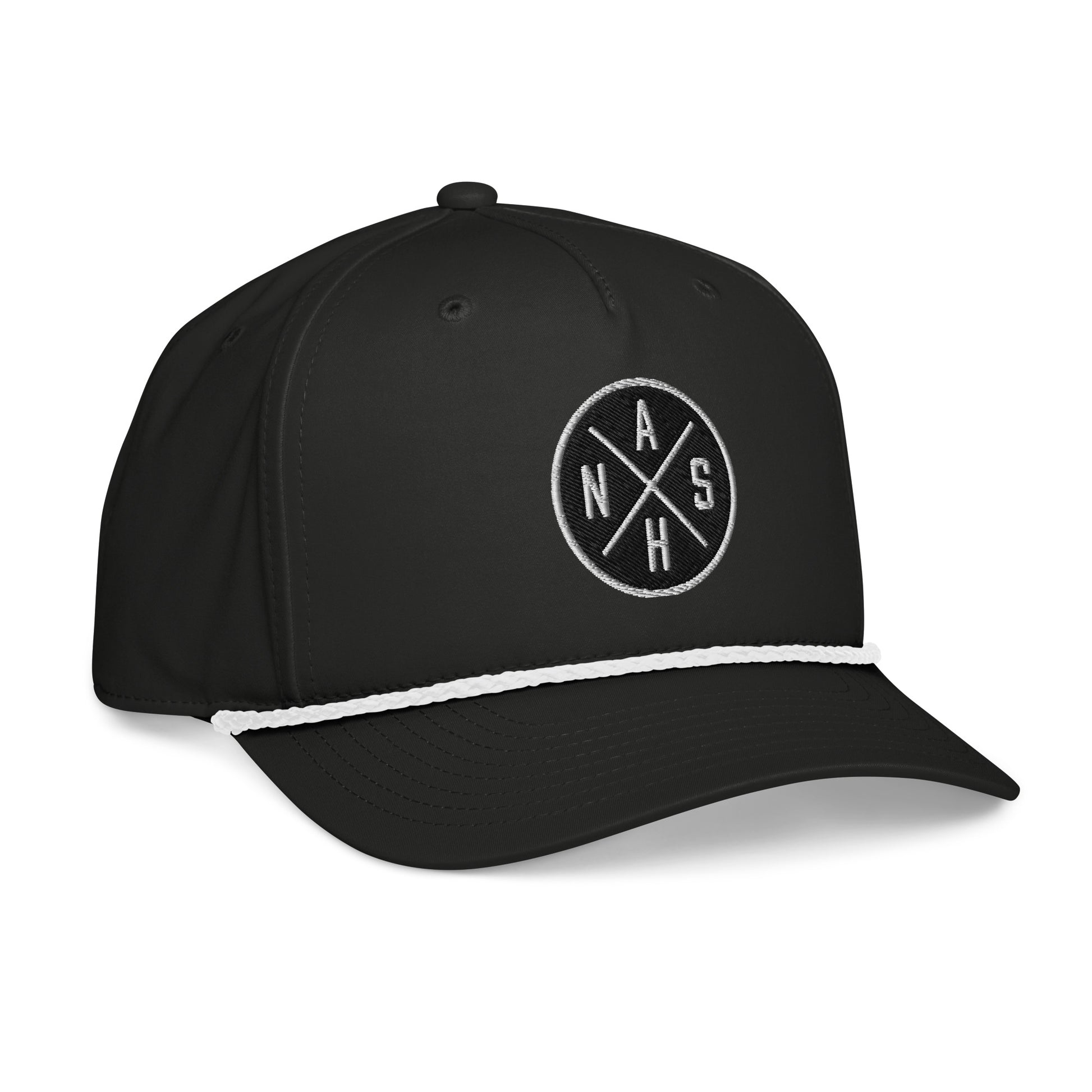 Circled NASH Classic Rope Cap, Nashville Hat-Soul Flow Apparel