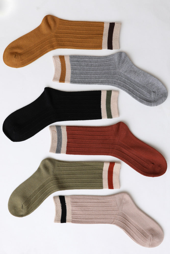Color Block Socks-Soul Flow Apparel