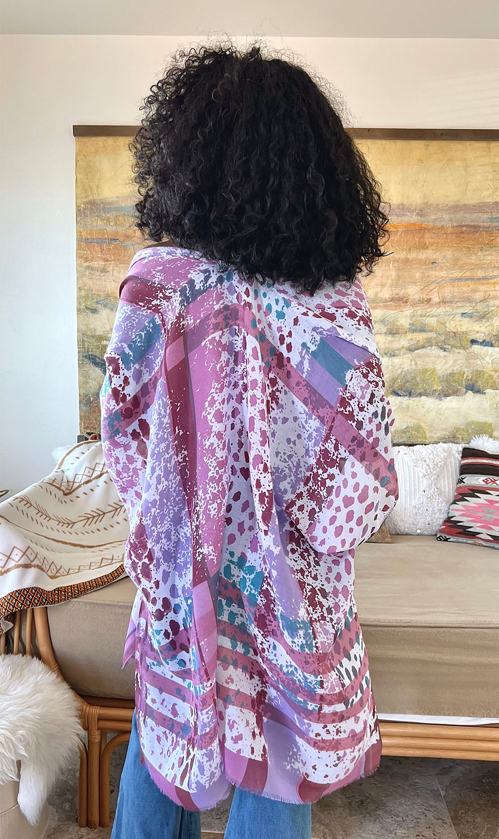 Colorful Splatter Kimono-Soul Flow Apparel