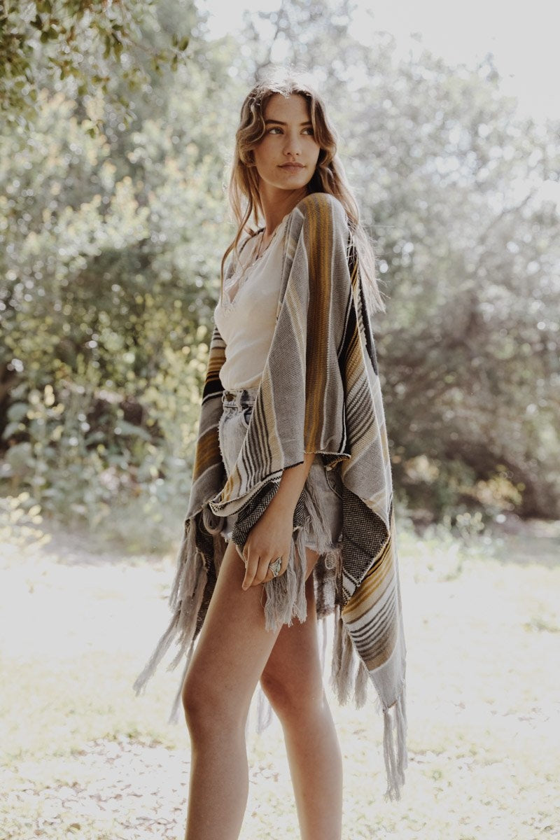 Cow Skull Serape-Soul Flow Apparel