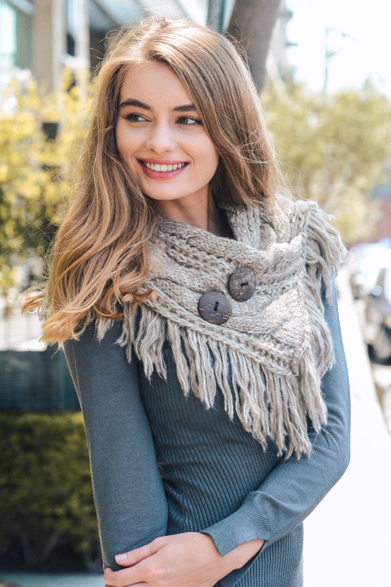 Cozy Shoulder Warmer Scarf-Soul Flow Apparel
