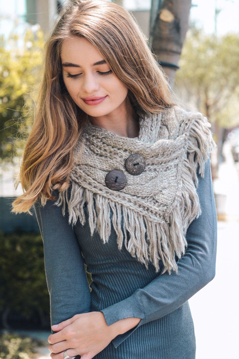 Cozy Shoulder Warmer Scarf-Soul Flow Apparel