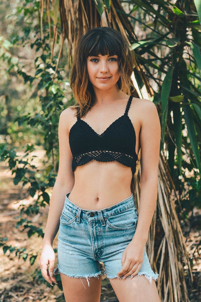 Crochet Crop Top-Soul Flow Apparel