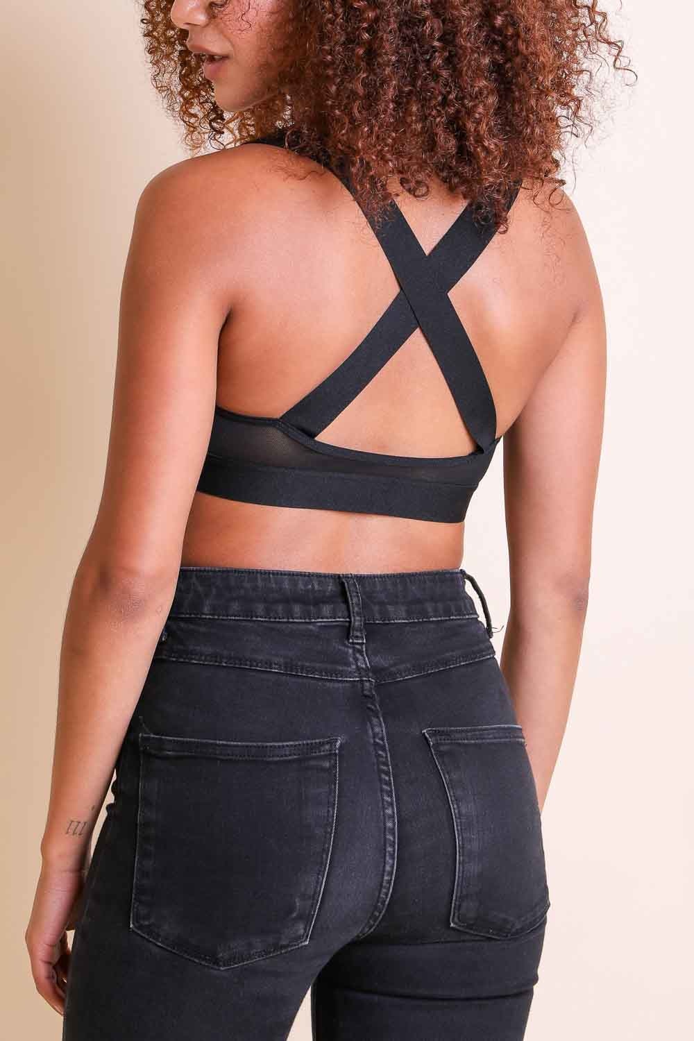 Cross Strap Bralette ????-Soul Flow Apparel
