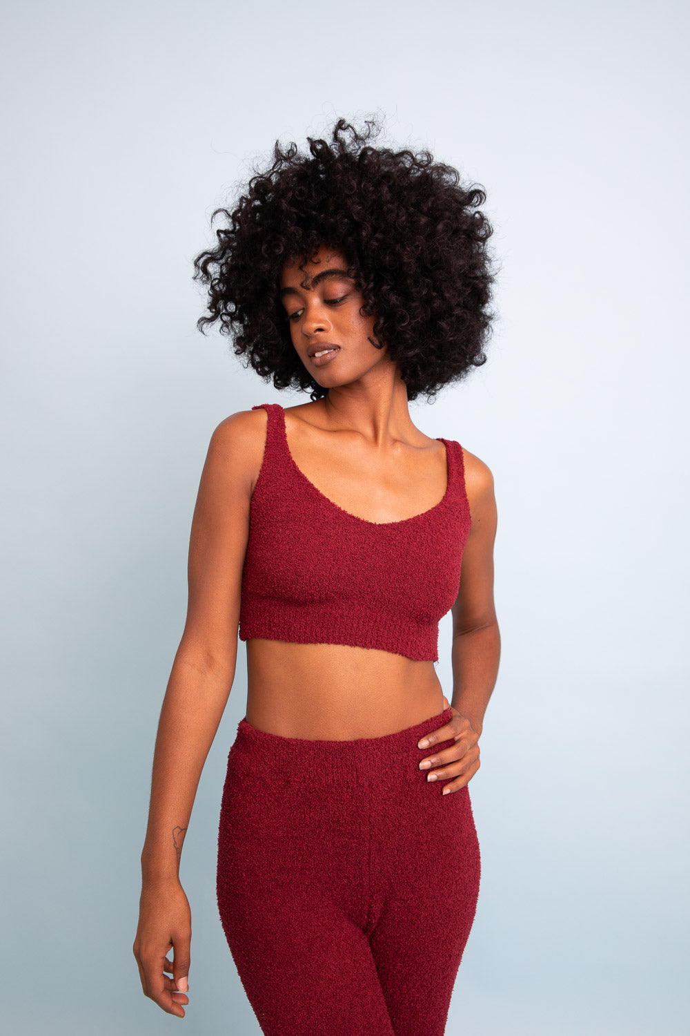 Cuddle Season Boucle Soft Brami-Soul Flow Apparel