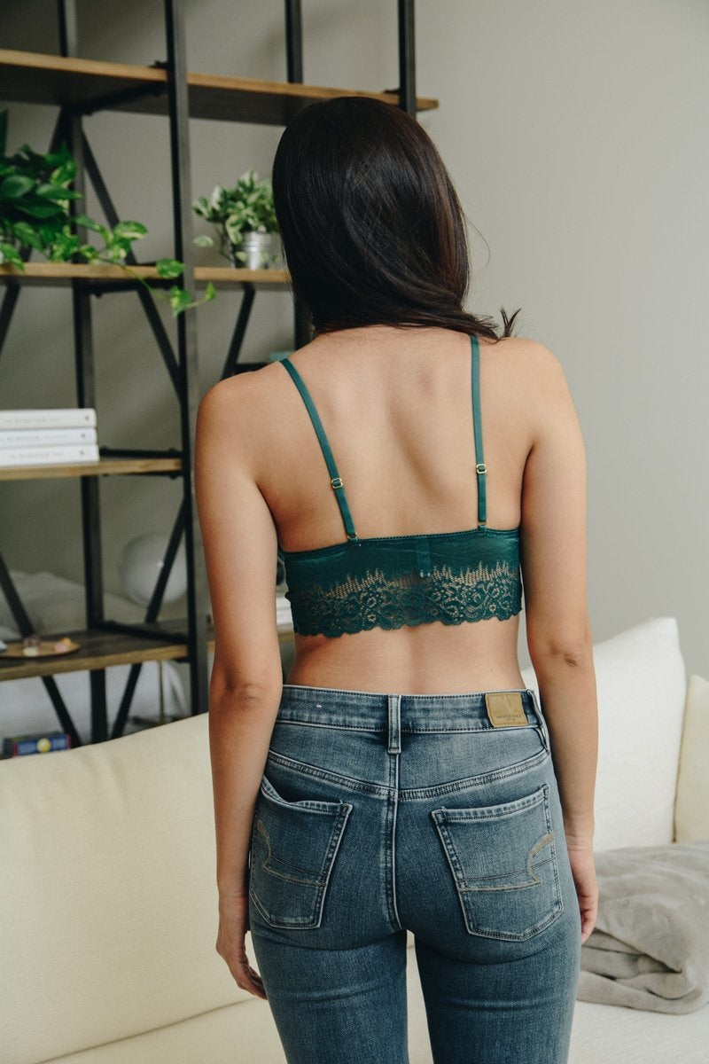 Cut Out Lace Bralette-Soul Flow Apparel