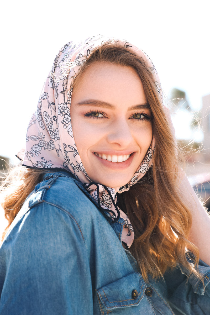 Cutesy Floral Bandana-Soul Flow Apparel