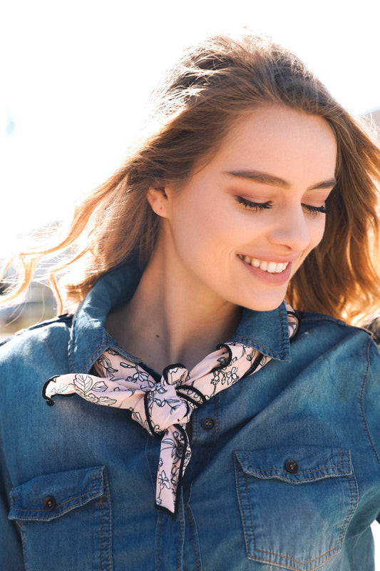 Cutesy Floral Bandana-Soul Flow Apparel