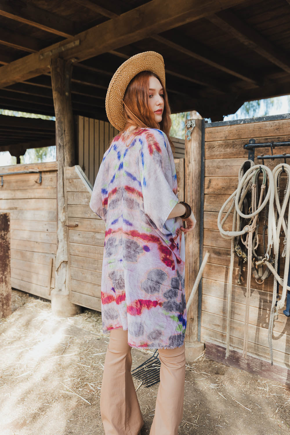 Daydream Tie Dye Cover Up-Soul Flow Apparel