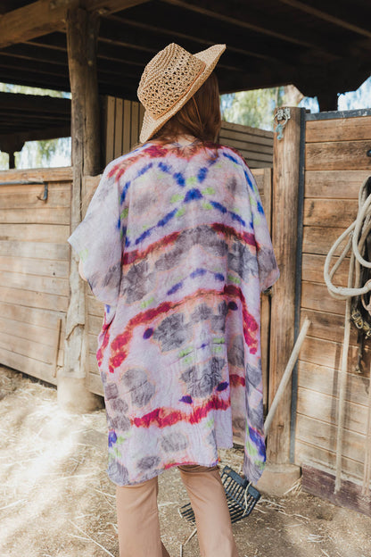 Daydream Tie Dye Cover Up-Soul Flow Apparel