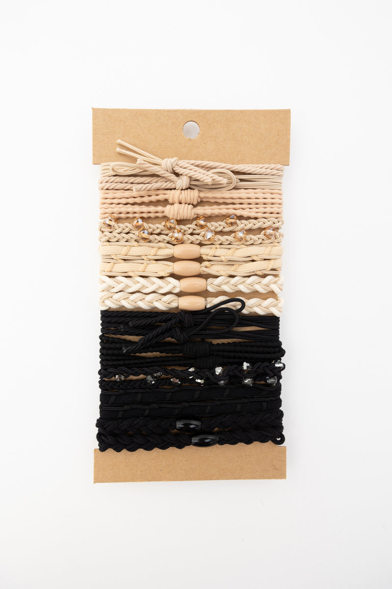 Bow and Knot Hair Ties – Stackable Wrist Accessories-Soul Flow Apparel