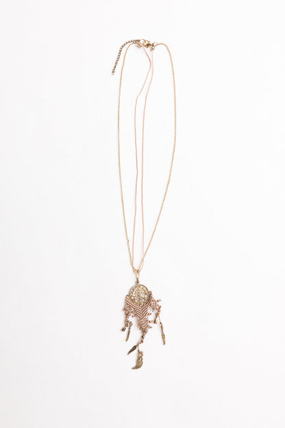 Leto Collection Boho Necklace featuring intricate design, ideal for Boho Chic Jewelry and spiritual outfits