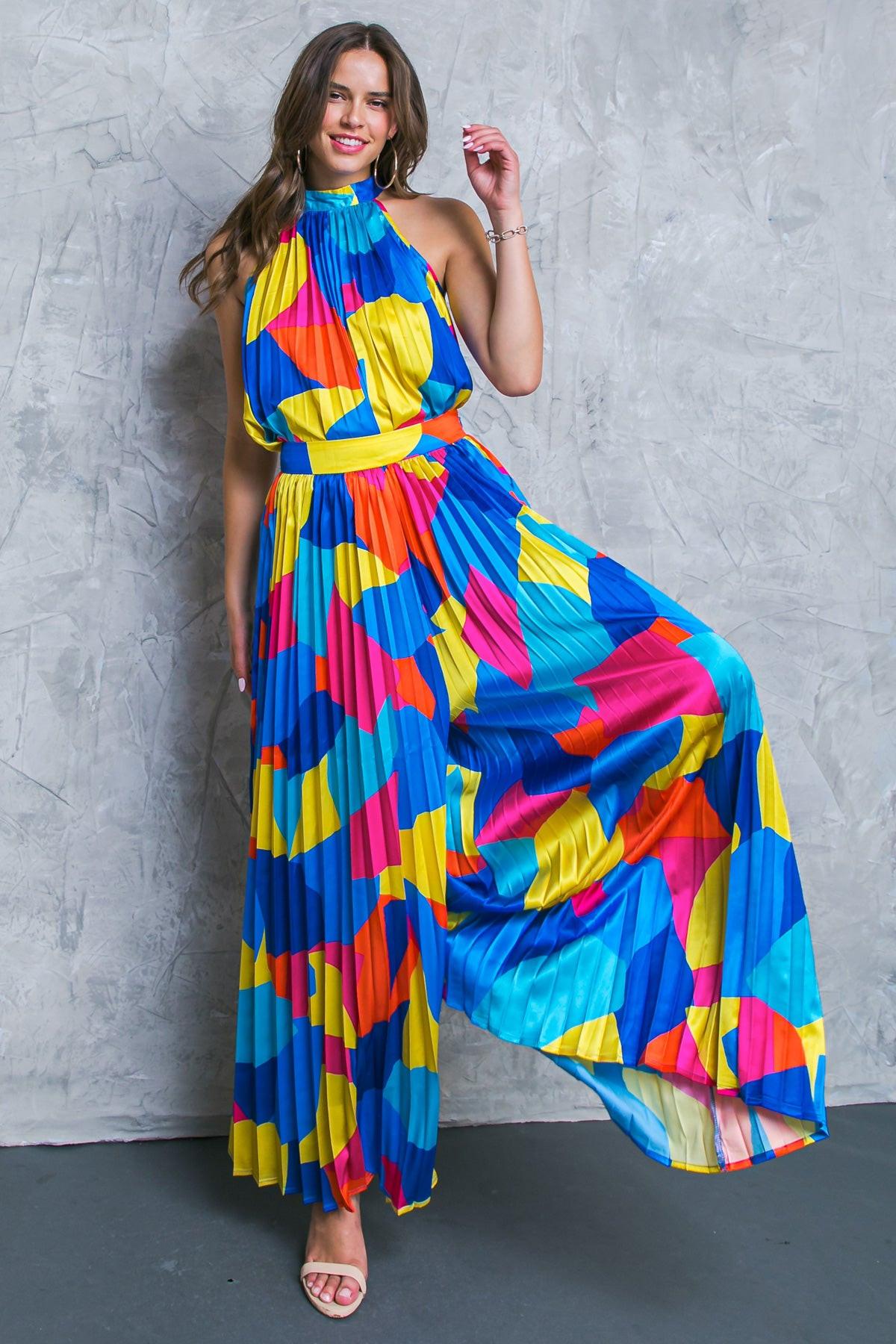 Free Your Mind Woven Pants With Pleated Design And Side Zipper