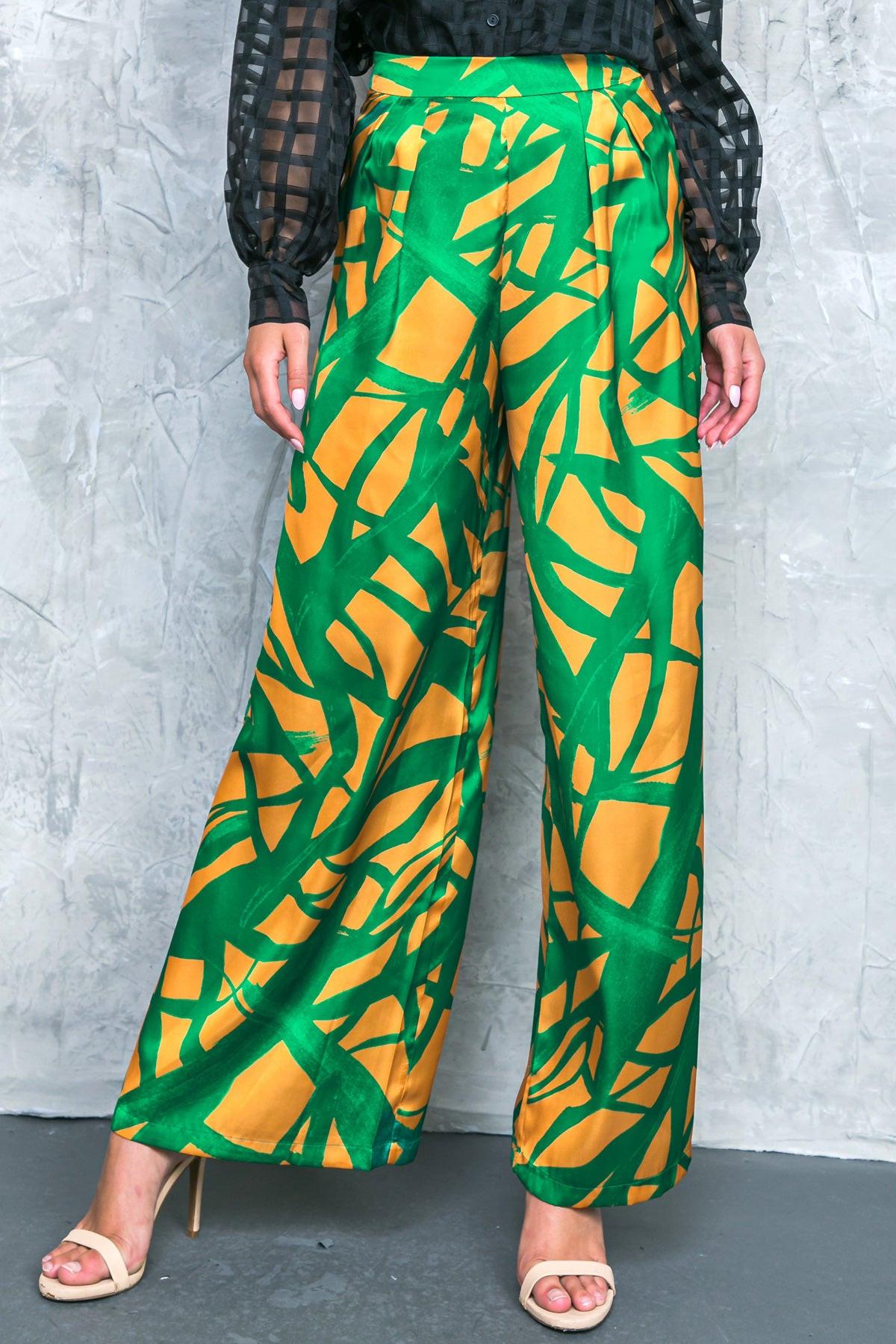 Always About You Woven Pants With Pleated Front And Wide Leg