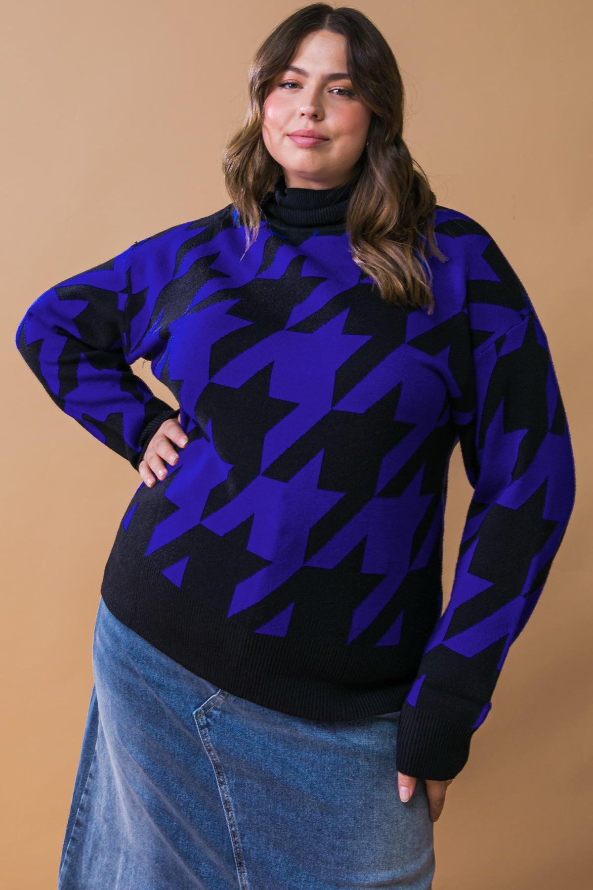 Special Plans Turtleneck Sweater With Soft Comfortable Fabric