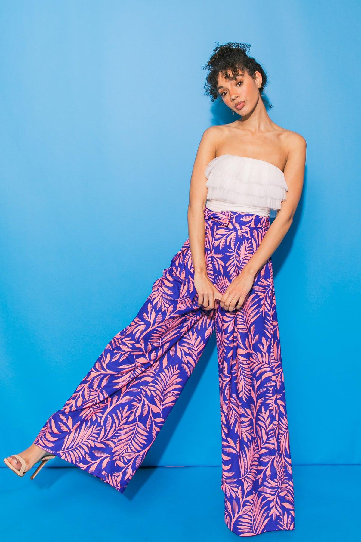 Take Me Now Knit Bodysuit With Contrasting Triple Flounce And Snap Closure