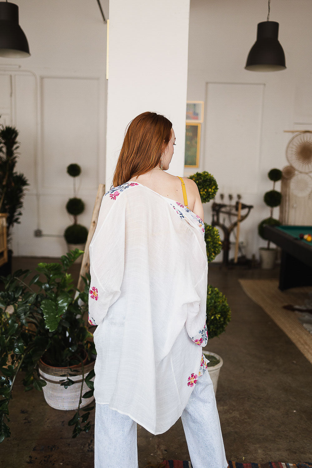 Lightweight Anemone Kimono – Floral Elegance for Any Occasion-Soul Flow Apparel