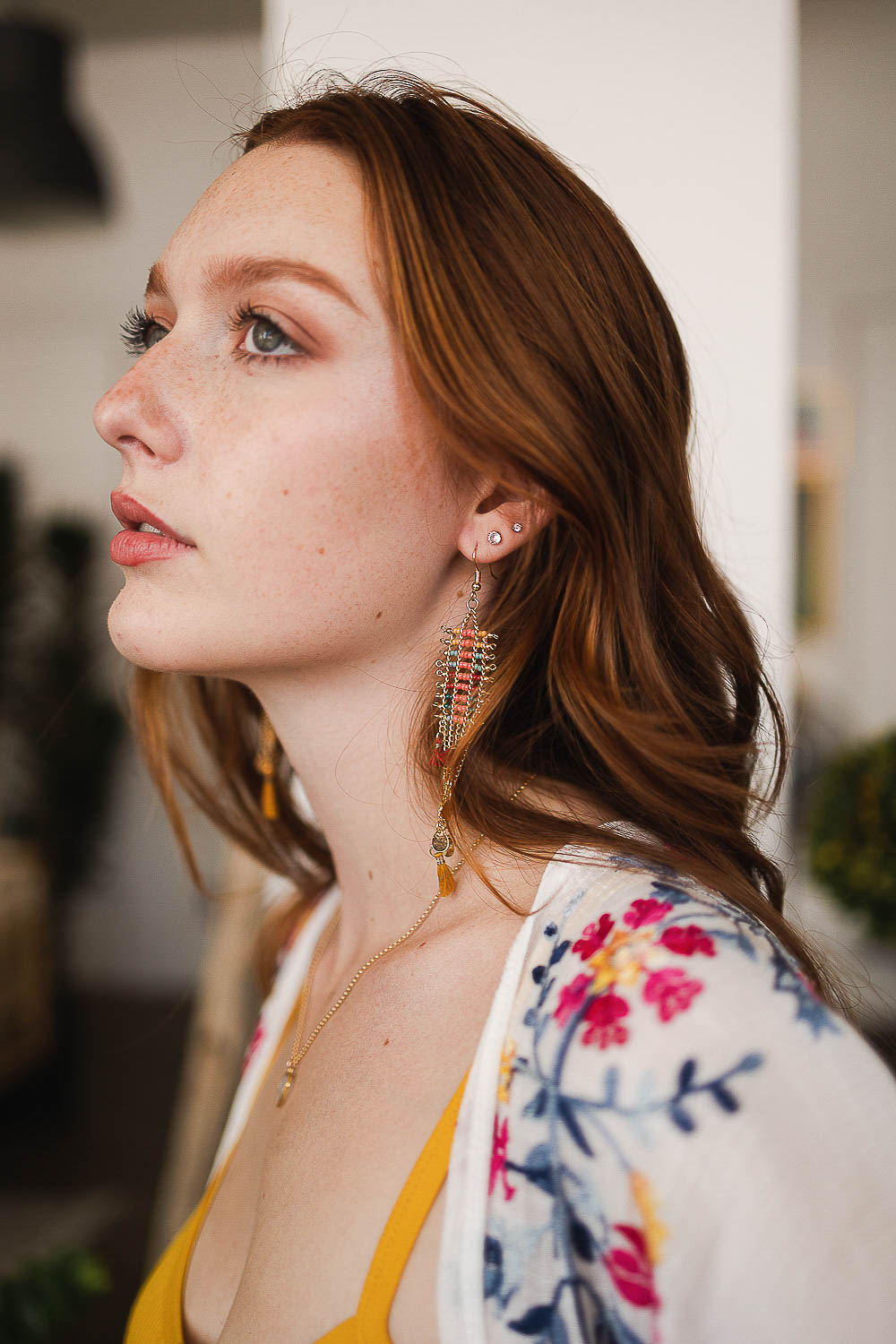 Fringe Seed Bead Earring-Soul Flow Apparel