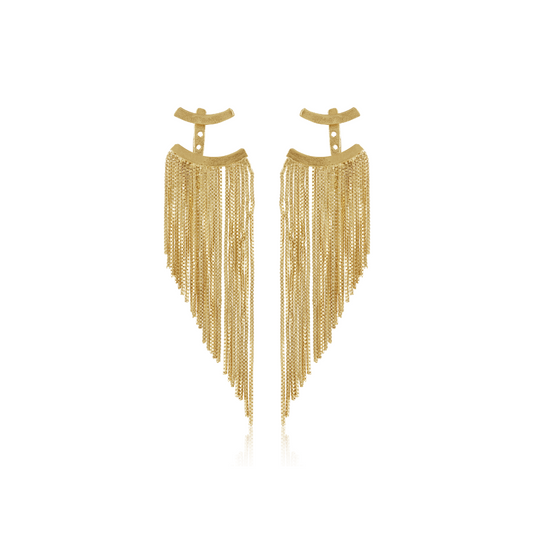 Golden Drop Earring — Soul Flow Apparel
