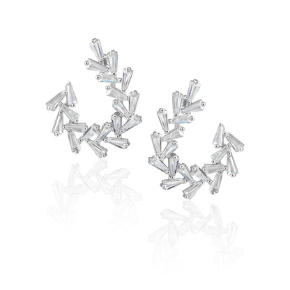 Arianna Baguette Earring