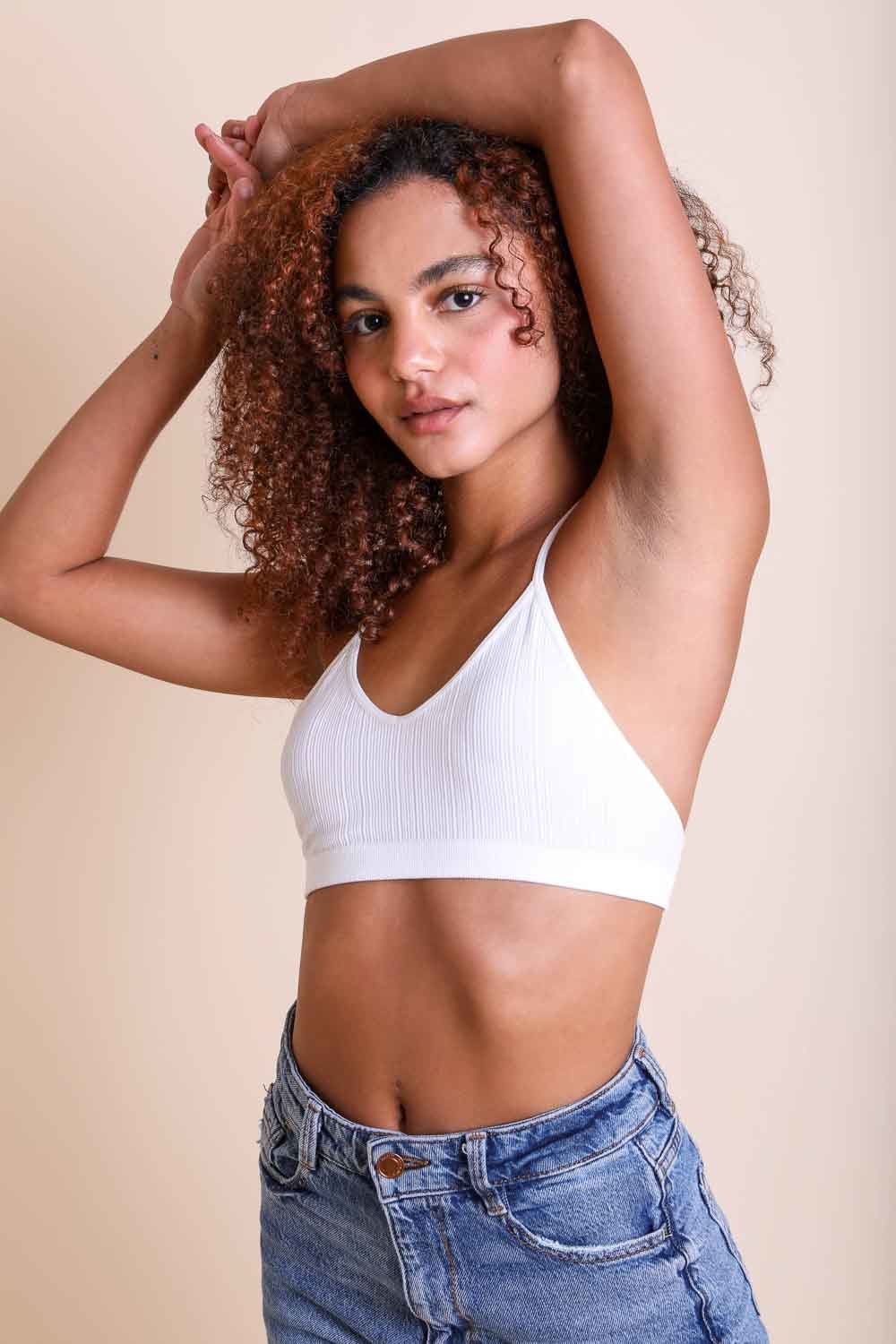 Tattoo Back Bralette – Seamless Design with Mesh Detail-Soul Flow Apparel