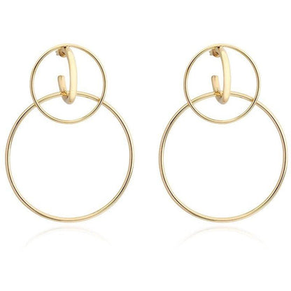 Kara Double Hoop