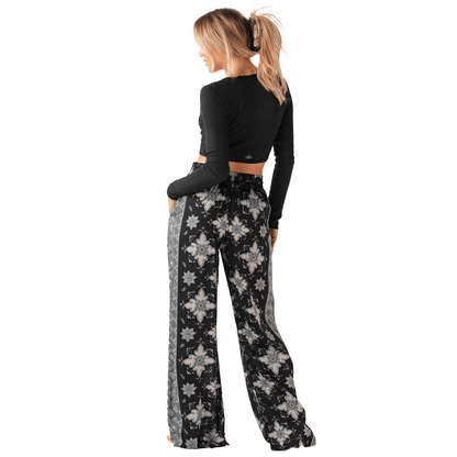 Khao Sok Wide Leg Drawstring Pants