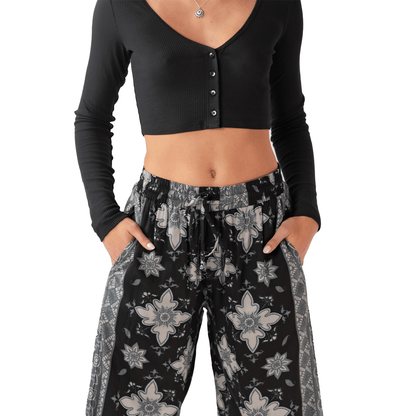 Khao Sok Wide Leg Drawstring Pants