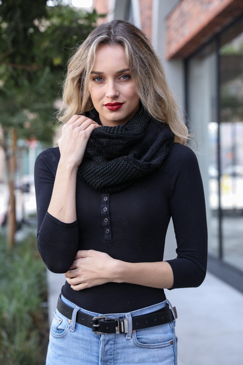 Knit Infinity Scarf-Soul Flow Apparel