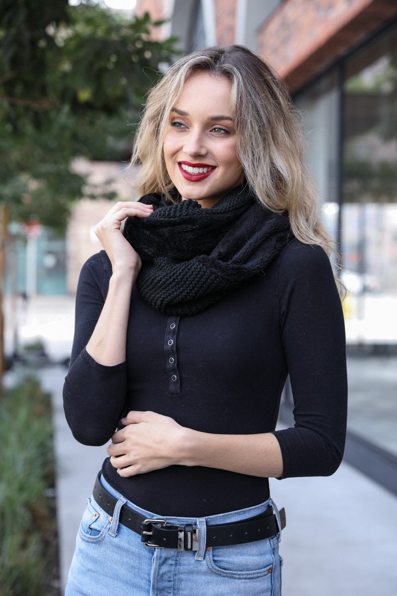 Knit Infinity Scarf-Soul Flow Apparel