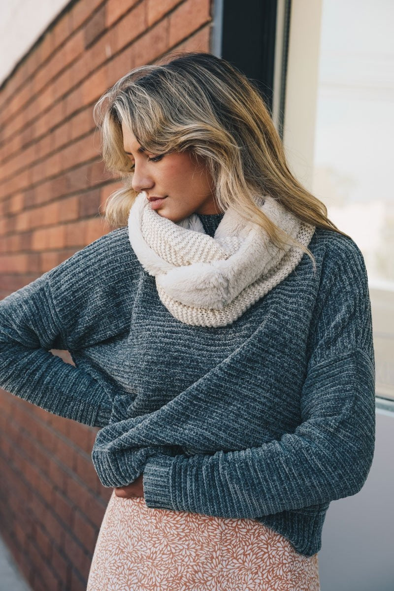 Knit Infinity Scarf-Soul Flow Apparel