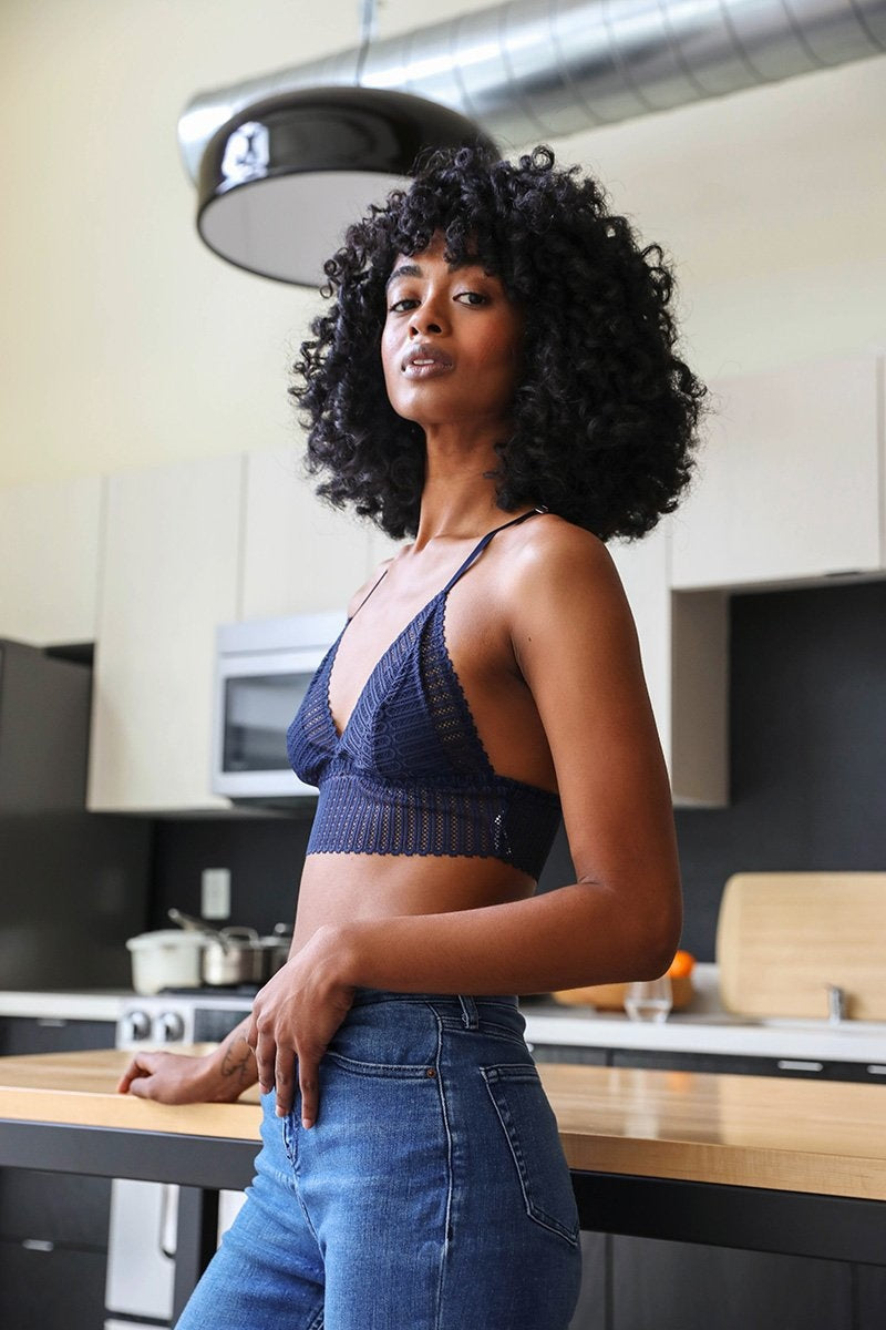 Lace Boho Racerback Bralette-Soul Flow Apparel