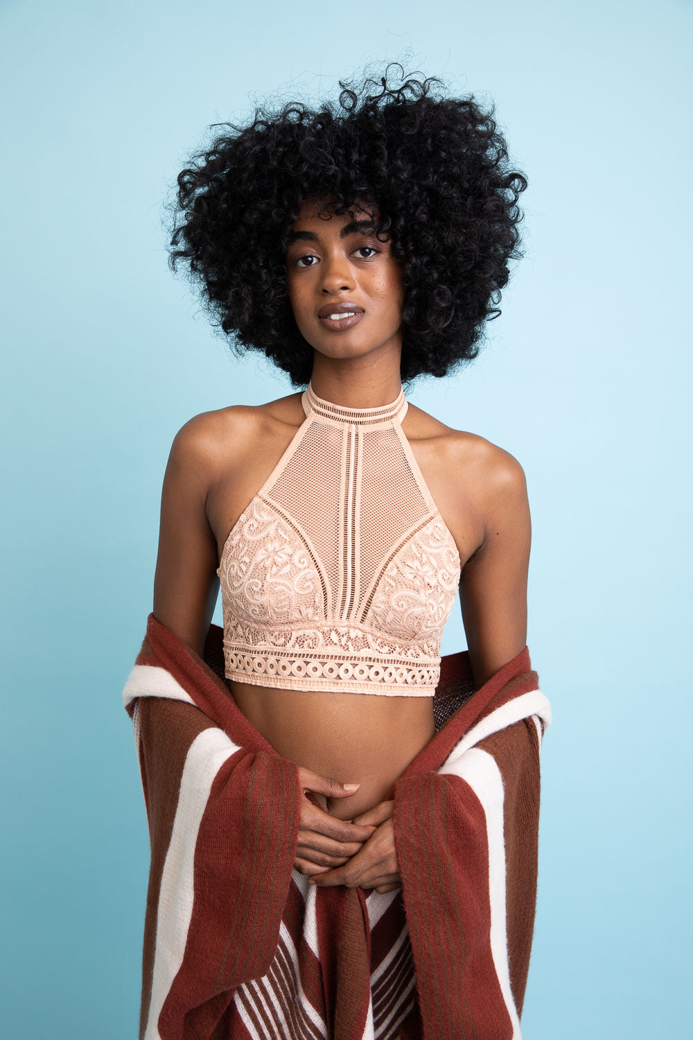 Lattice Choker Bralette-Soul Flow Apparel