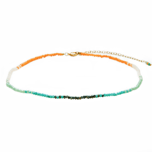 "Live by the Sun, Love by the Moon" Goddess Necklace