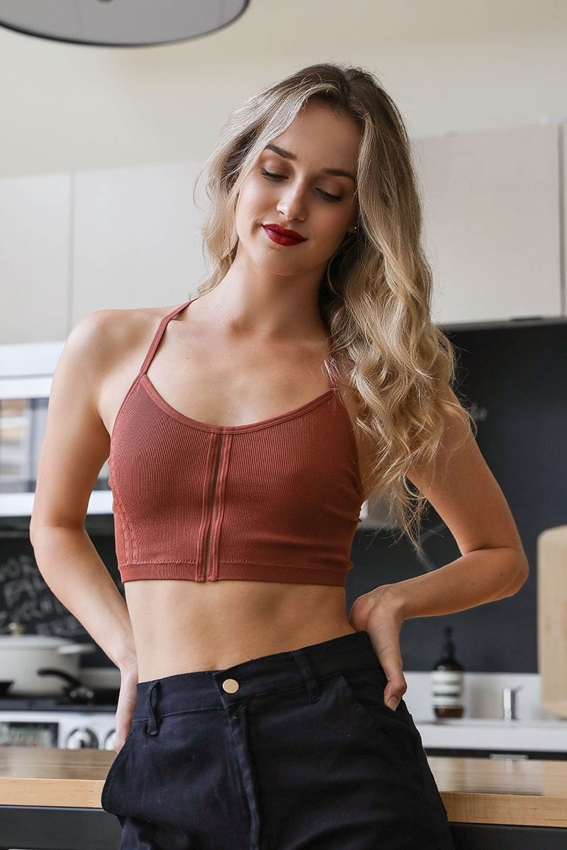 Longline Pullover Bralette-Soul Flow Apparel