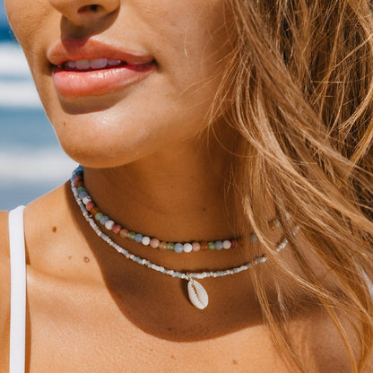 Mademoishelle Seed Bead Necklace