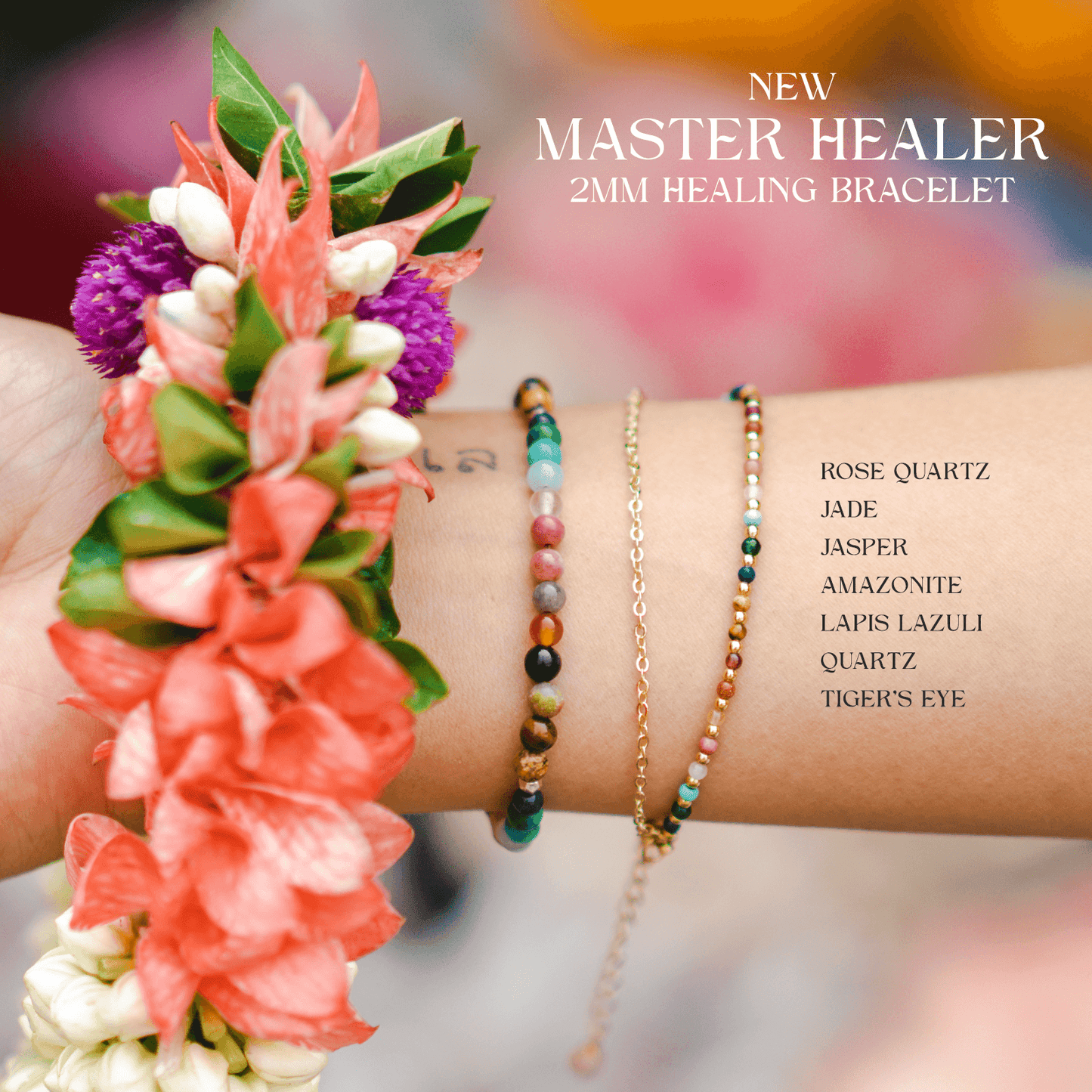 Master Healer Layered Bracelet Stack
