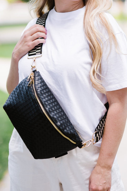 Rory Crisscross Oversized Belt Bag-Soul Flow Apparel