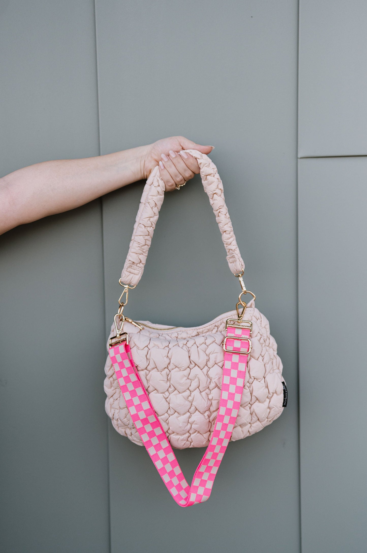 Alyssa Quilted Convertible Bag-Soul Flow Apparel