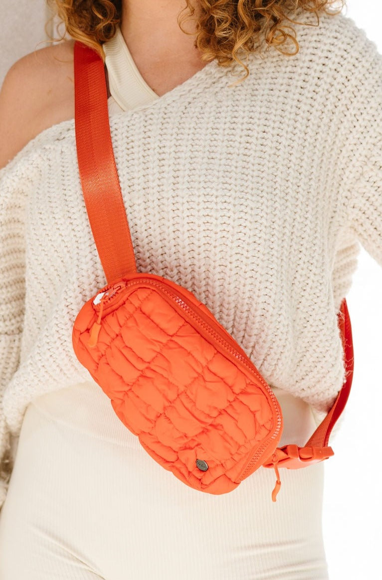 Atlas Quilted Belt Bag-Soul Flow Apparel