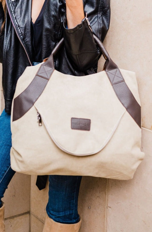 Kinsley Canvas Bag-Soul Flow Apparel