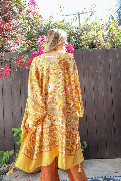 Moroccan Inspired Tapestry Kimono-Soul Flow Apparel