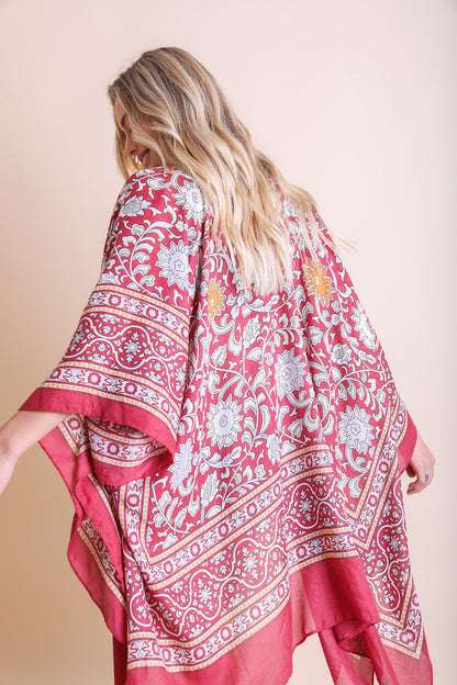Moroccan Inspired Tapestry Kimono-Soul Flow Apparel
