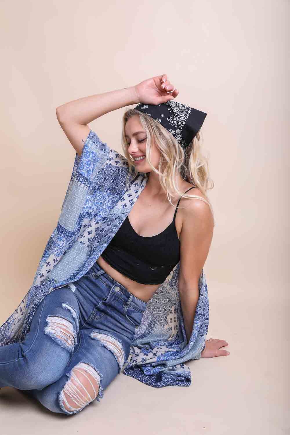 Muted Color Bandana-Soul Flow Apparel