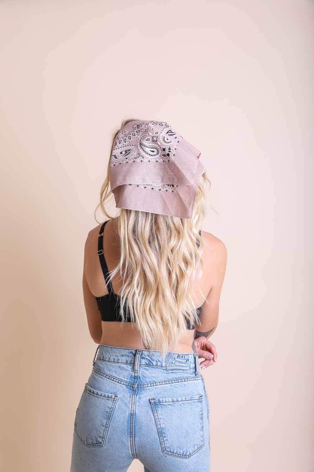 Muted Color Bandana-Soul Flow Apparel