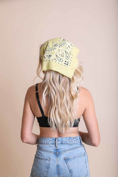 Muted Color Bandana Hats & Hair