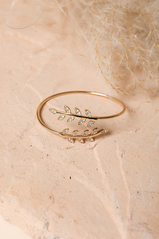 Olive Branch Minimal Bracelet-Soul Flow Apparel