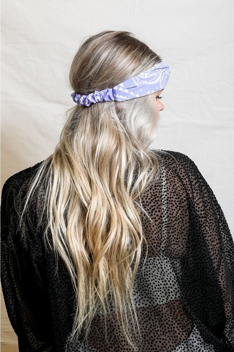 Paisley Boho Head Wrap-Soul Flow Apparel